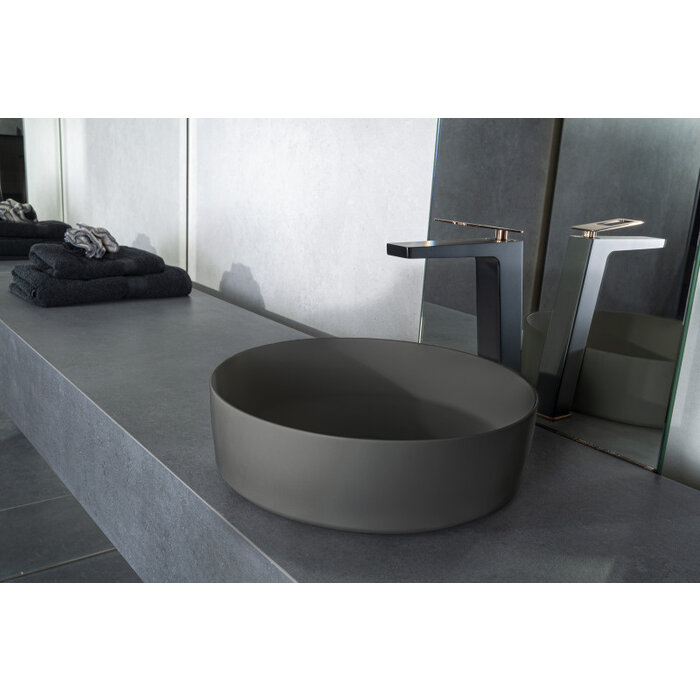 By Goof Solid surface waskom Tess grijs