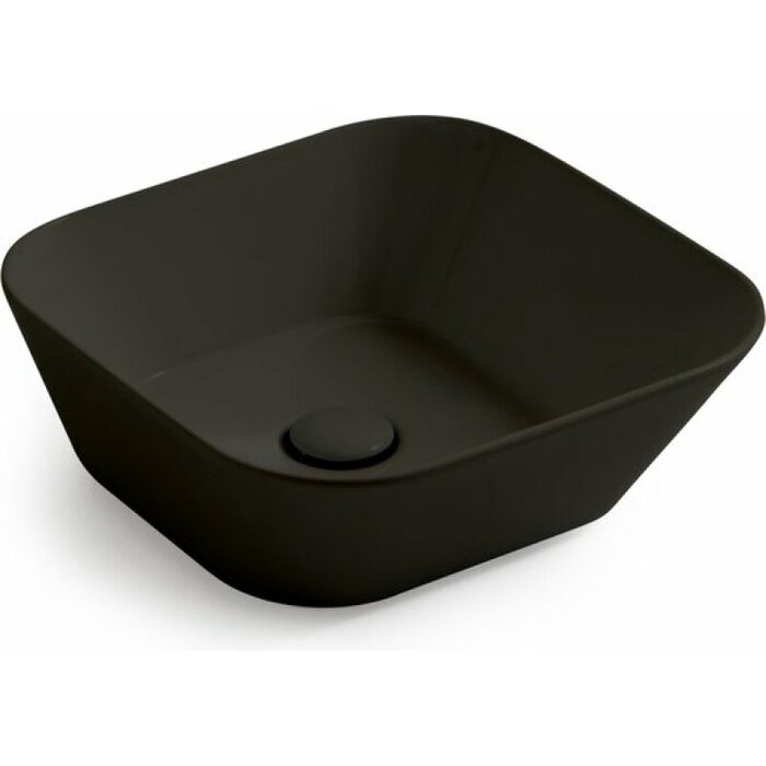 By Goof Mees design waskom vierkant mat zwart