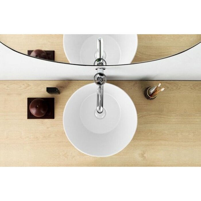 By Goof Mees design waskom rond mat wit