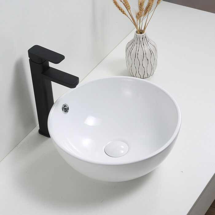 By Goof Waskom keramiek wit 38x38x15cm