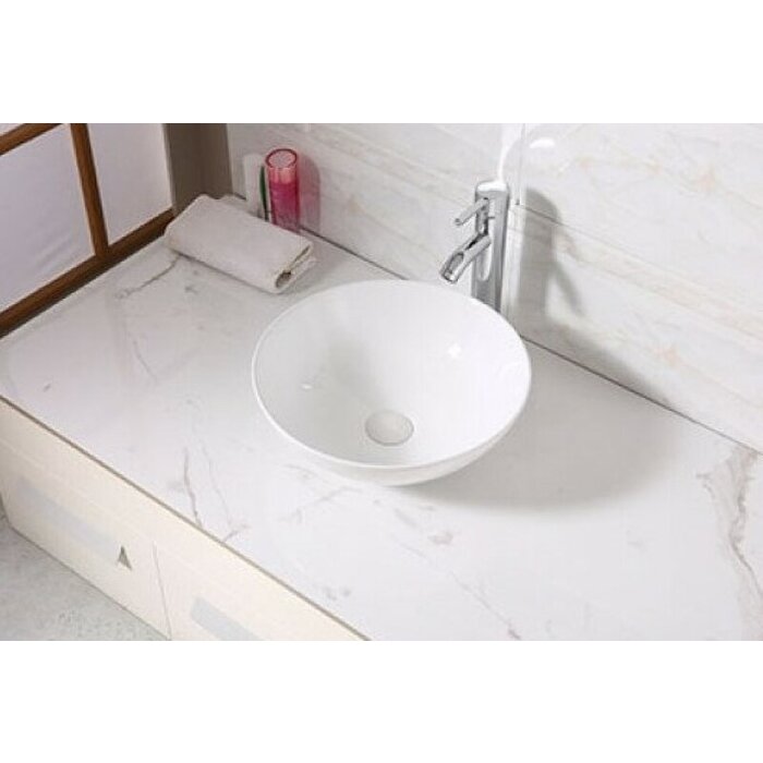 By Goof Waskom keramiek wit 40x40x13.5cm