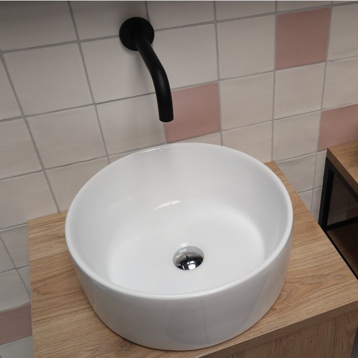 By Goof Waskom keramiek wit 40x40x15cm