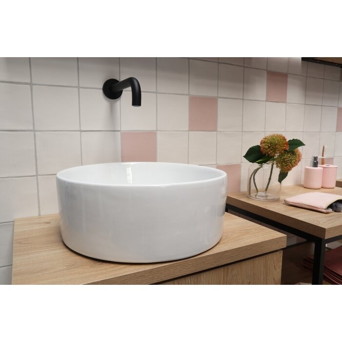 By Goof Waskom keramiek wit 40x40x15cm