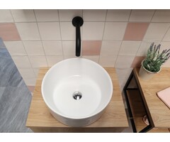 By Goof Waskom keramiek wit 40x40x15cm