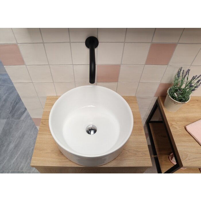 By Goof Waskom keramiek wit 40x40x15cm