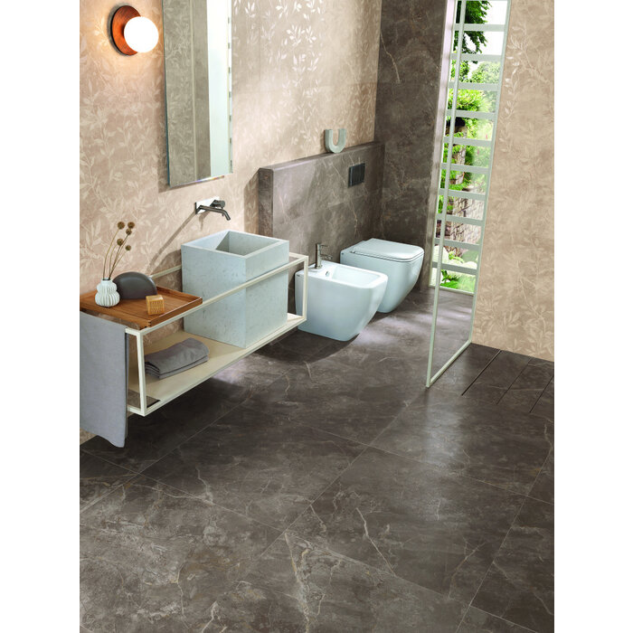 FAP Ceramiche Roma Stone Pietra Brown zijde glans 80x80 rett