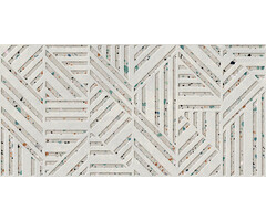 Prissmacer Cerámica Gobi Bianco relieve wandtegel 60x120 rett