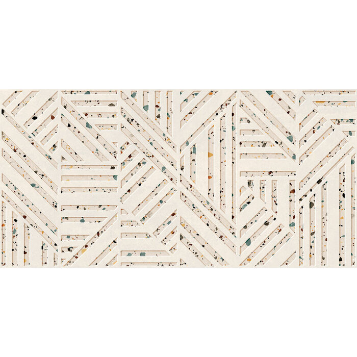 Prissmacer Cerámica Gobi Nude relieve wandtegel 60x120 rett