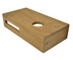 Oak planchet 40 x 21 x 10 cm rechts