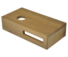 Oak planchet 40 x 21 x 10 cm links