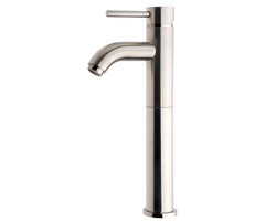 Cadans wastafelmengkraan hoog geborsteld staal