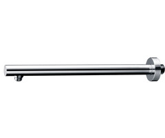 Caral douchearm recht met muurbevestiging 45 cm chroom