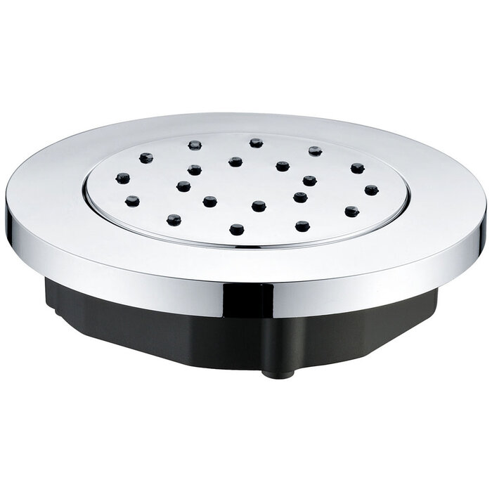 inbouw verstelbare zijdouche rond 135mm ABS chr