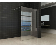 Comfort inloopdouche 1300 x 2000 x 10 mm nano helder glas/chroom
