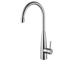 304-Clark RVS Keukenkraan hooggebogen uitloop