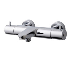 Caral badthermostaat chroom