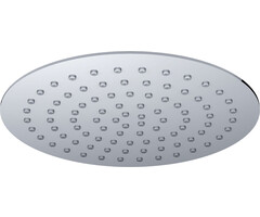 UFO Luxe hoofddouche rond 200mm Ultra plat chroom