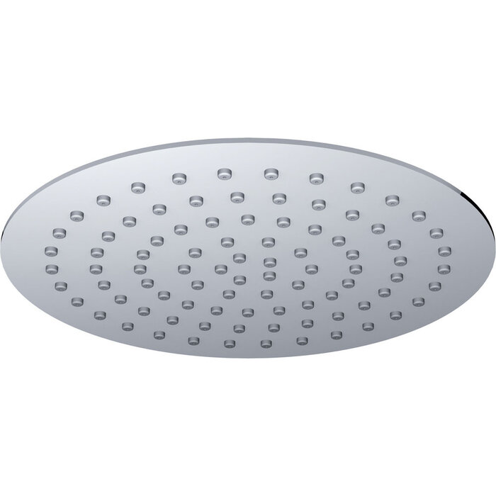 UFO Luxe hoofddouche rond 200mm Ultra plat chroom