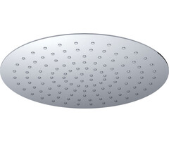 UFO Luxe hoofddouche rond 300mm Ultra plat chroom