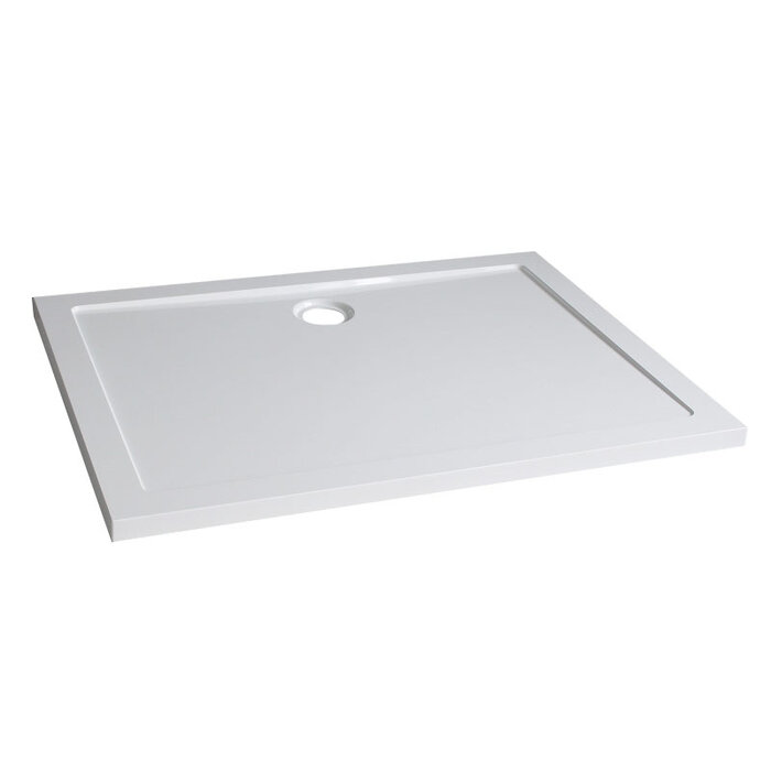 luxe douchebak SMC rechthoek 120x90x4 cm wit