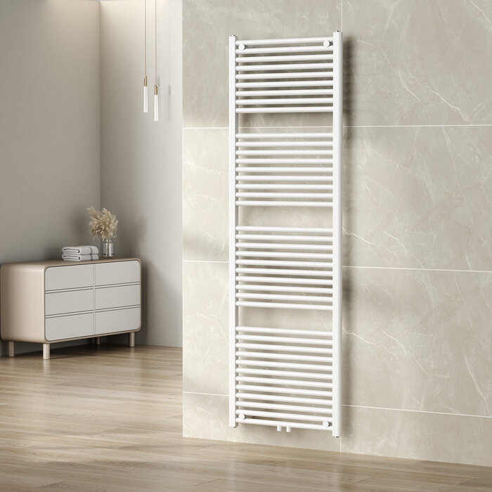 Elara sierradiator 181,7 x 45,0 cm glans wit
