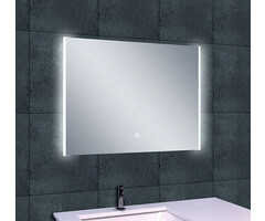 Duo spiegel rechthoek met LED 82 x 60 cm