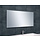 Serra spiegel rechthoek met lijst 120 x 60 x 2,1 cm aluminium