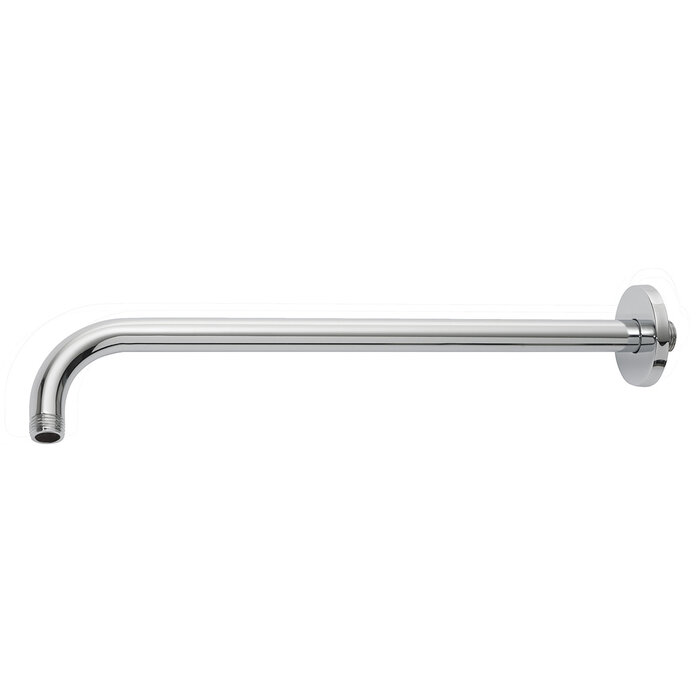 Caral douchearm met muurbevestiging 45 cm chroom