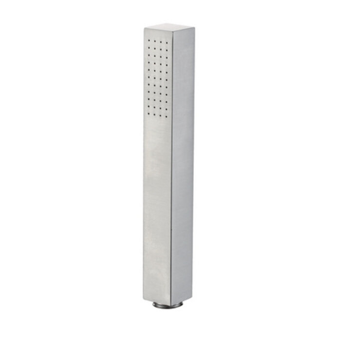 Wiesbaden 304 staafhanddouche vierkant RVS