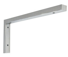 chroom L- supportbeugel 46x22