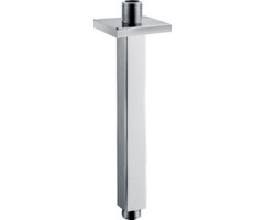 Rombo douchearm met plafondbevestiging 30 cm chroom