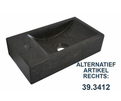 Wiesbaden fontein links 40x22x10 cm hardsteen gezoet