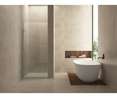 Less nisdeur 1000 x 2000 x 8 mm nano helder glas/chroom