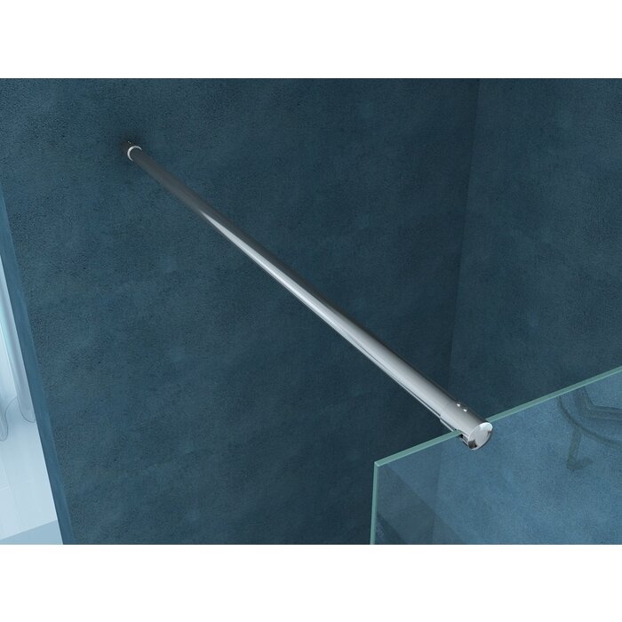 Eco inloopdouche 500 x 2000 x 8 mm nano helder glas/chroom