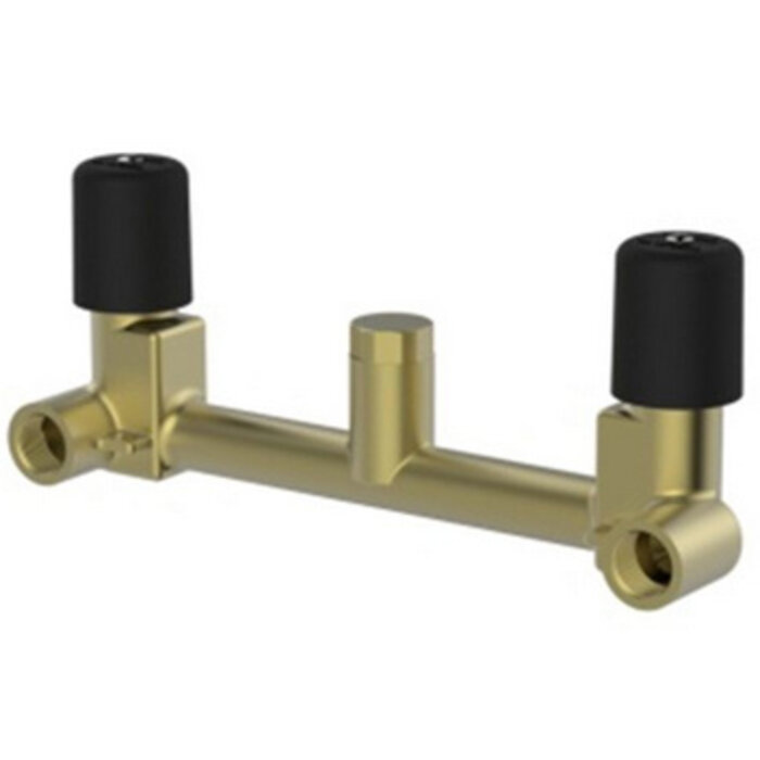 inbouwdeel 2-knops wastafelmengkraan