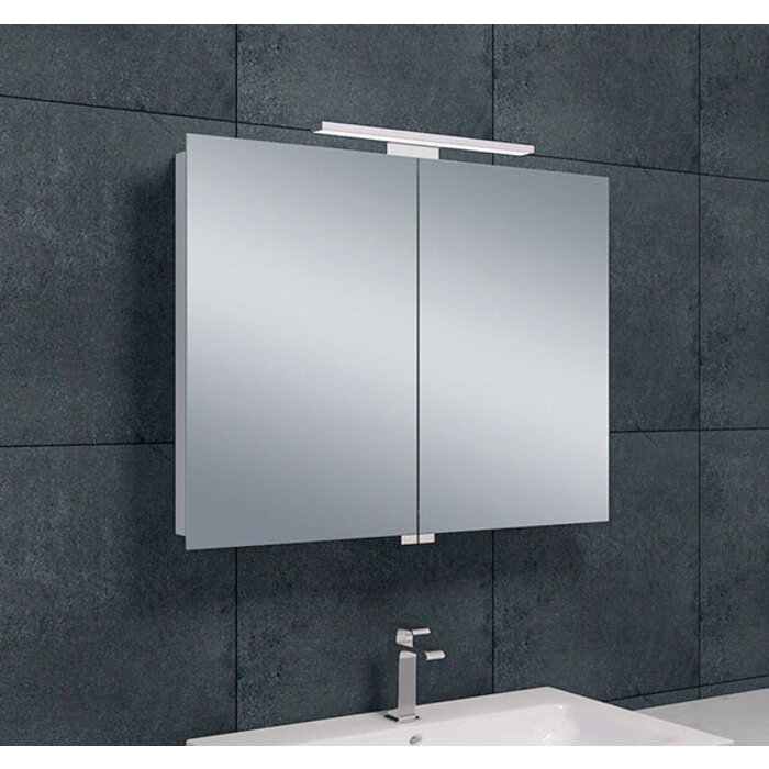 Bright spiegelkast met LED 80 x 60 x 14cm