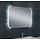 Bracket spiegel rechthoek met LED, dimbaar en spiegelverwarming 80 x 60 cm