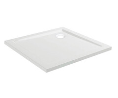 Douchebak acryl 90x90x4 wit