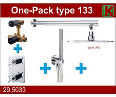 one-pack inbouwthermost.set type 133 CHR (30cm ufo)