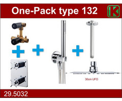 one-pack inbouwthermost.set type 132 CHR (30cm ufo)