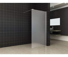 Wiesbaden Comfort inloopdouche 1000 x 2000 x 10 mm nano melkglas/chroom