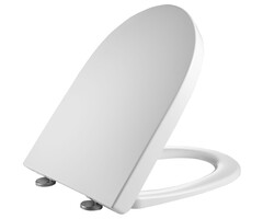 Metro toiletzitting softclose en quick release glans wit