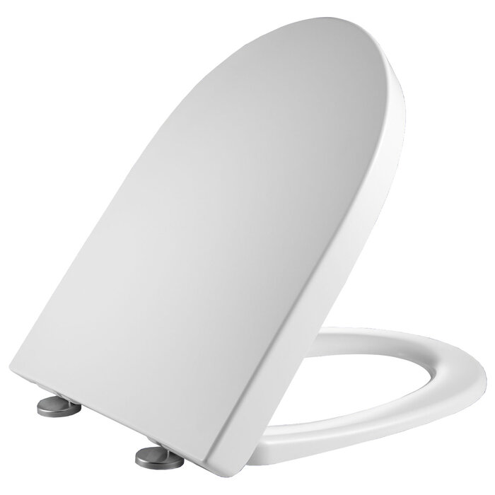 Metro toiletzitting softclose en quick release glans wit