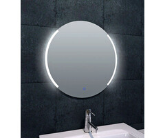 Round spiegel rond met LED, dimbaar en spiegelverwarming 60 cm