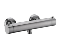 304 thermostatische douchemengkraan 15 cm RVS