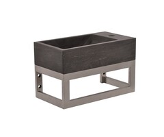 Wiesbaden Wiesbaden montagebeugel vierkant 40x22x15 cm rvs