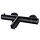 Rio Therm. badmengkraan 15cm mat zwart