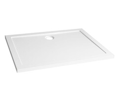 Douchebak acryl 120x90x4 cm wit