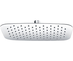 UFO ovale hoofddouche 300x200x2 chroom