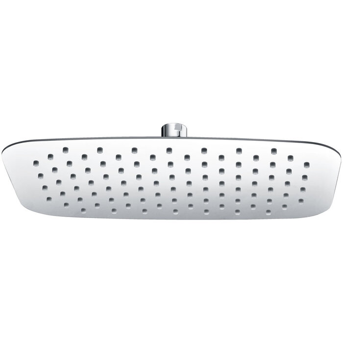 UFO ovale hoofddouche 300x200x2 chroom